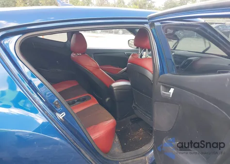 2016 Hyundai Veloster Turbo R-Spec z USA, uszkodzony, nr VIN KMHTC6AE2GU275272